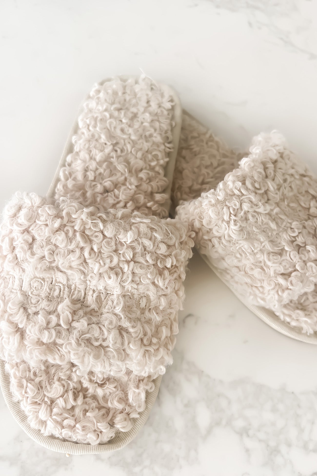 Nightly Sherpa Slipper Beige